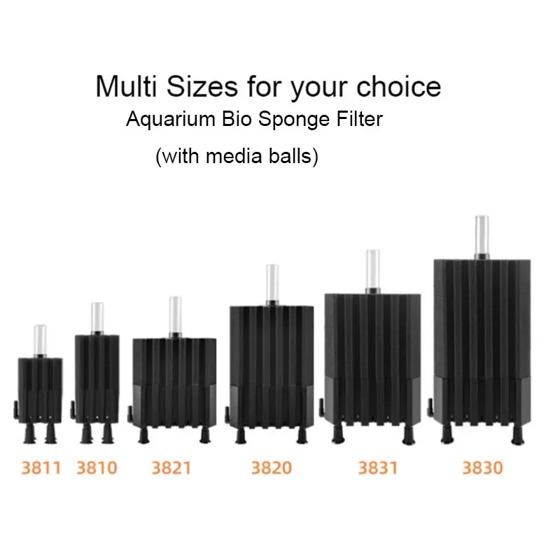 Aquarium Planted Filter - مرشح إسفنجي حيوي كبير لحوض السمك