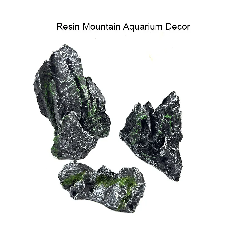 Aquarium Planted Seeds - محاكاة حجر حوض السمك ديكور جميل