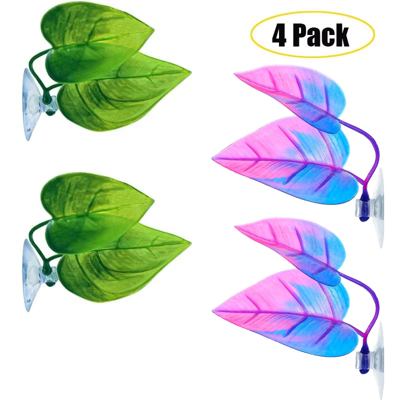 Planted Aquarium Betta - أرجوحة أوراق السمك بيتا محاكاة الموئل