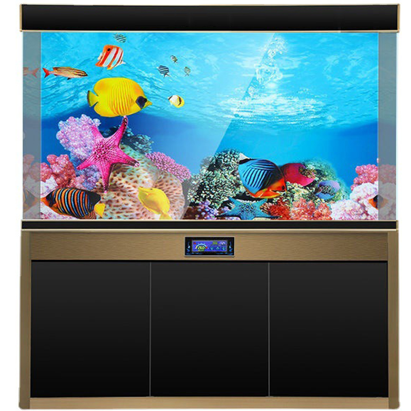 Planted Aquarium Wallpaper - خلفية ثلاثية الأبعاد لحوض السمك على