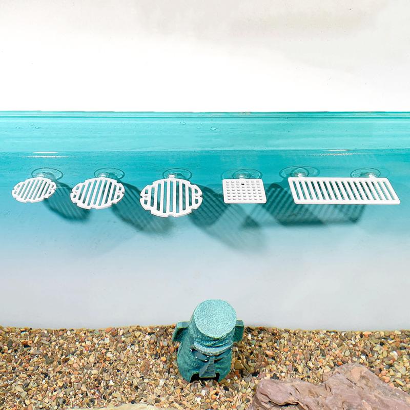 Planted Aquarium Betta - حوض سمك بلاستيكي، شبكة صناعية، نبات