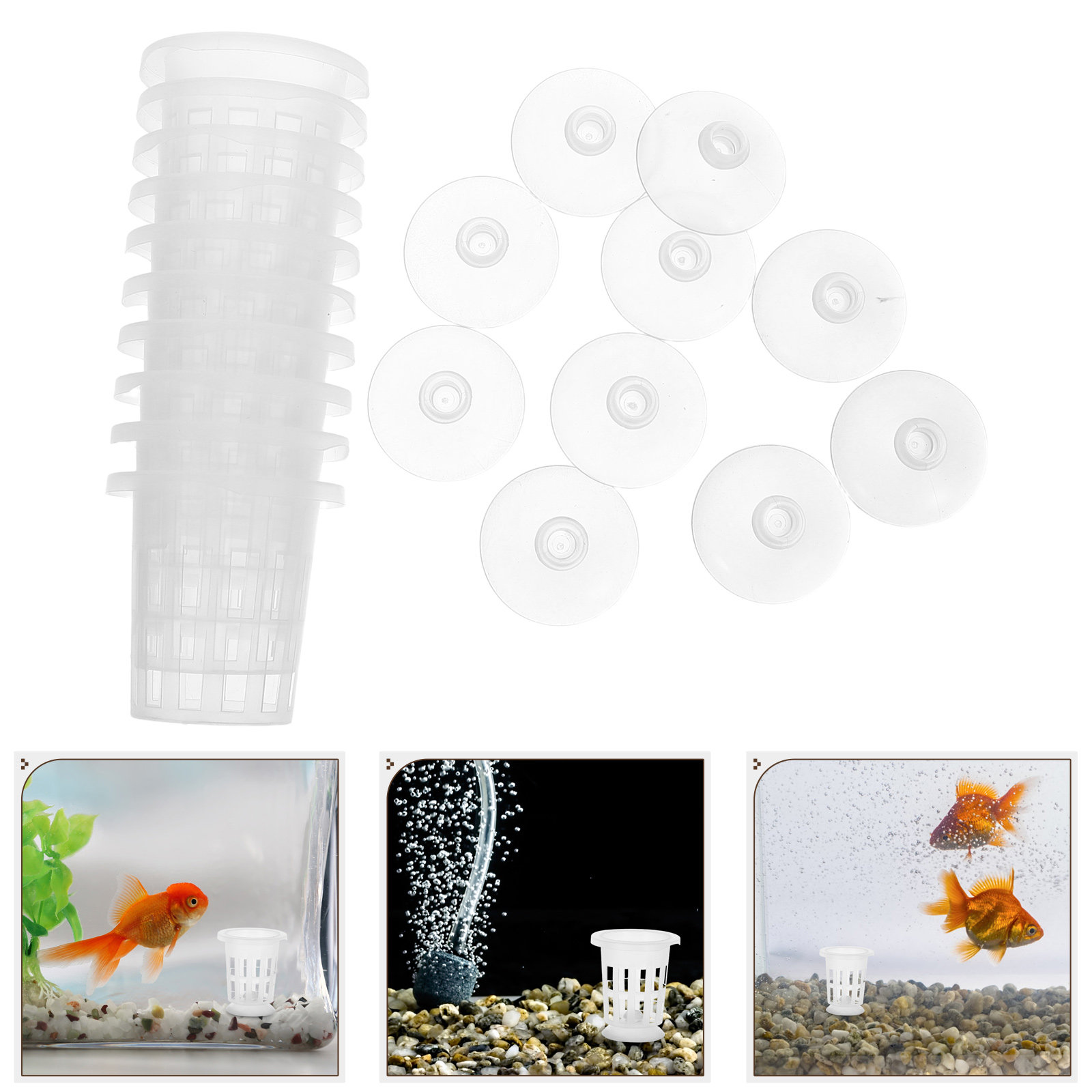 Aquarium For Planted Tank - مجموعة واحدة من أوعية الزراعة المائية