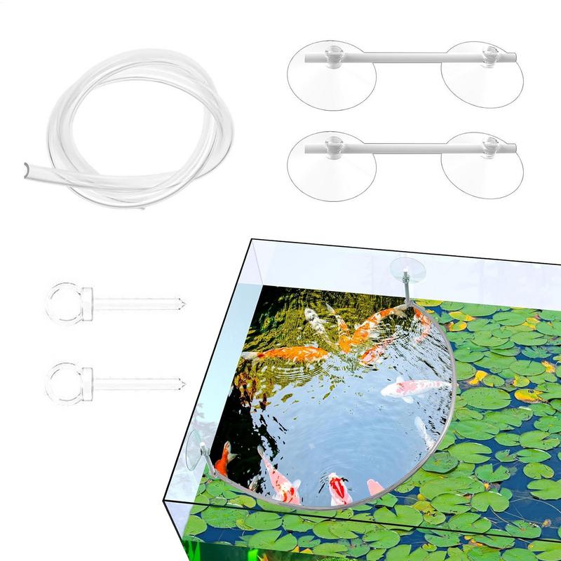 Aquarium Plant Rings - حلقة تغذية الأسماك المرجانية للنباتات العائمة