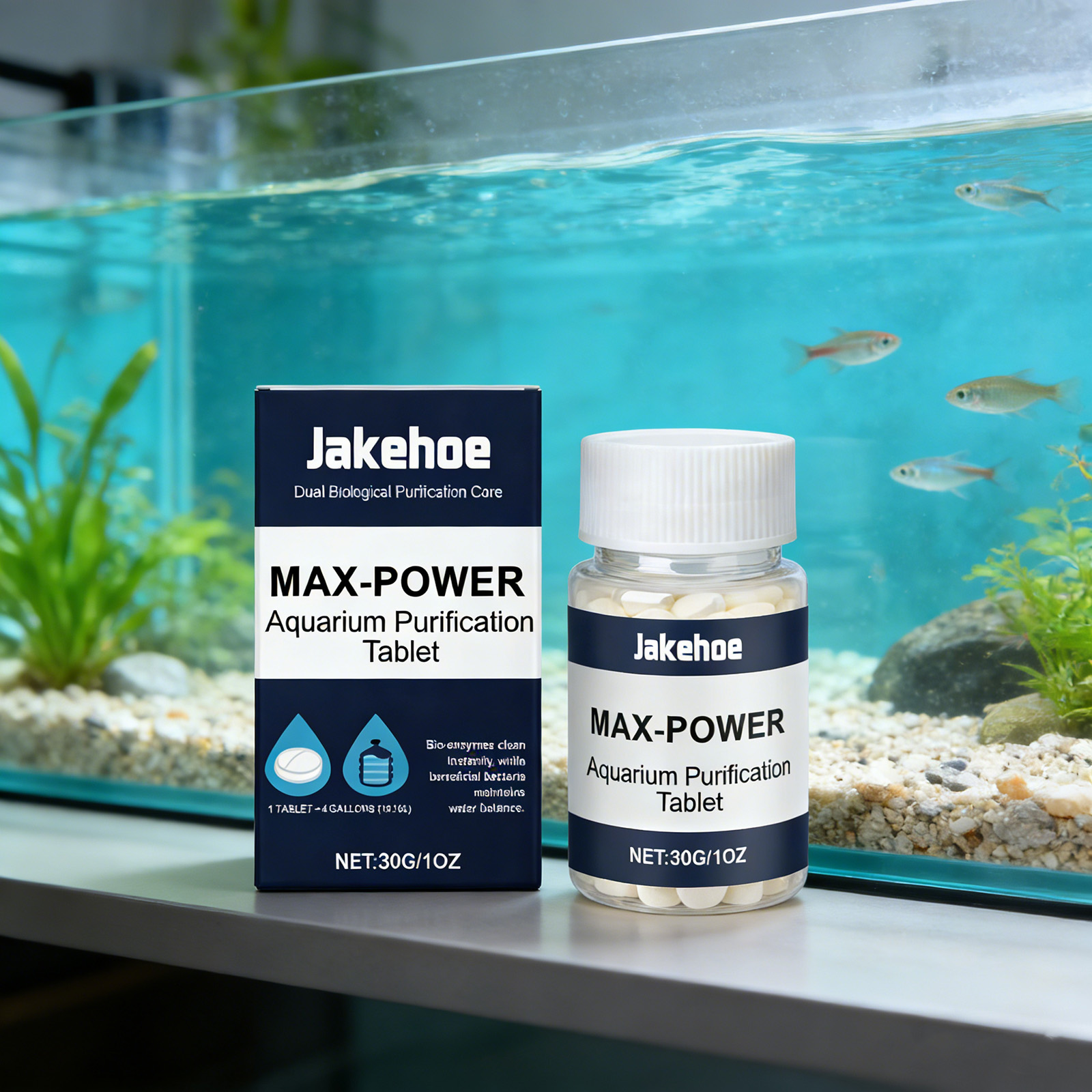 Planted Aquarium Cloudy Water - أقراص إزالة الطحالب لأحواض السمك لتنقية