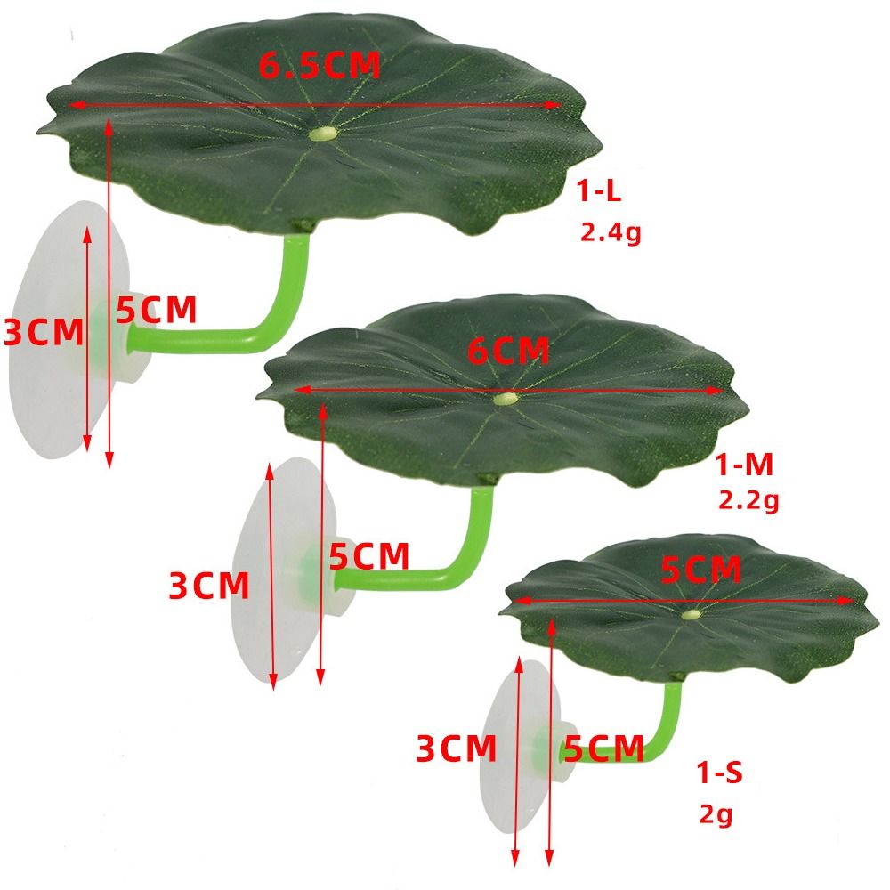 أوراق مسند سمك بيتا البلاستيكي - مراجعة Aquarium Plant Rings وسعره