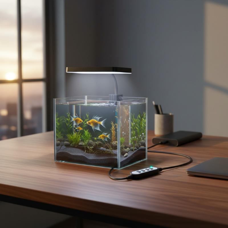 إضاءة حوض السمك LED مقاومة للم - مراجعة Aquarium Plant Light Spectrum وسعره