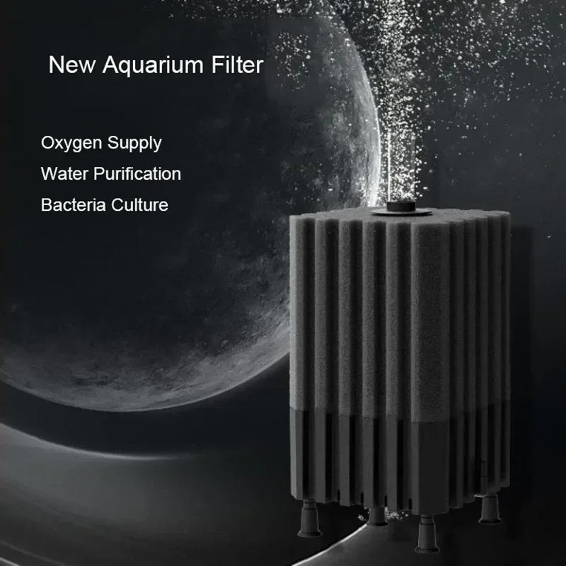 مرشح إسفنجي حيوي كبير لحوض الس - مراجعة Aquarium Planted Filter وسعره