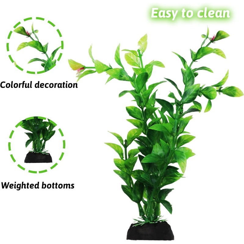 مجموعة من 10 قطع نباتات اصطناع - مراجعة Aquarium Plant Vine وسعره