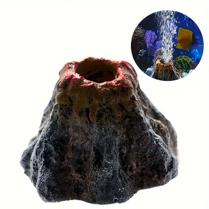 حجر فقاعات بركاني لأحواض السمك - مراجعة Aquarium Planted Seeds وسعره