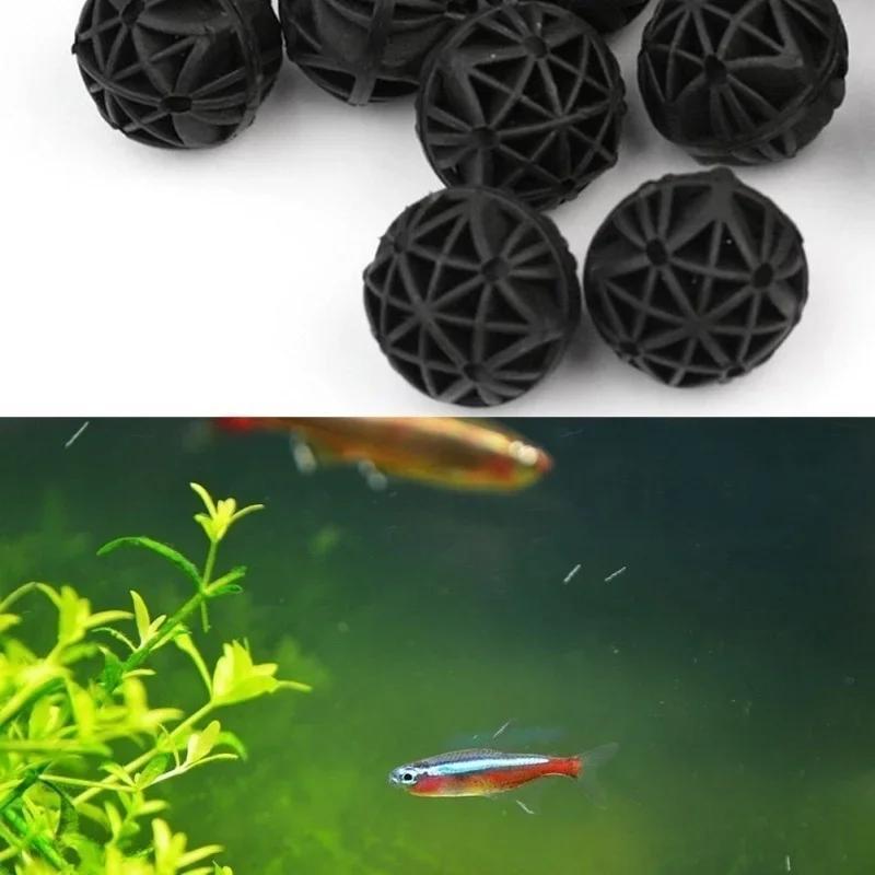 50 قطعة من كرات الفلتر البيولو - مراجعة Aquarium Planted Filter وسعره