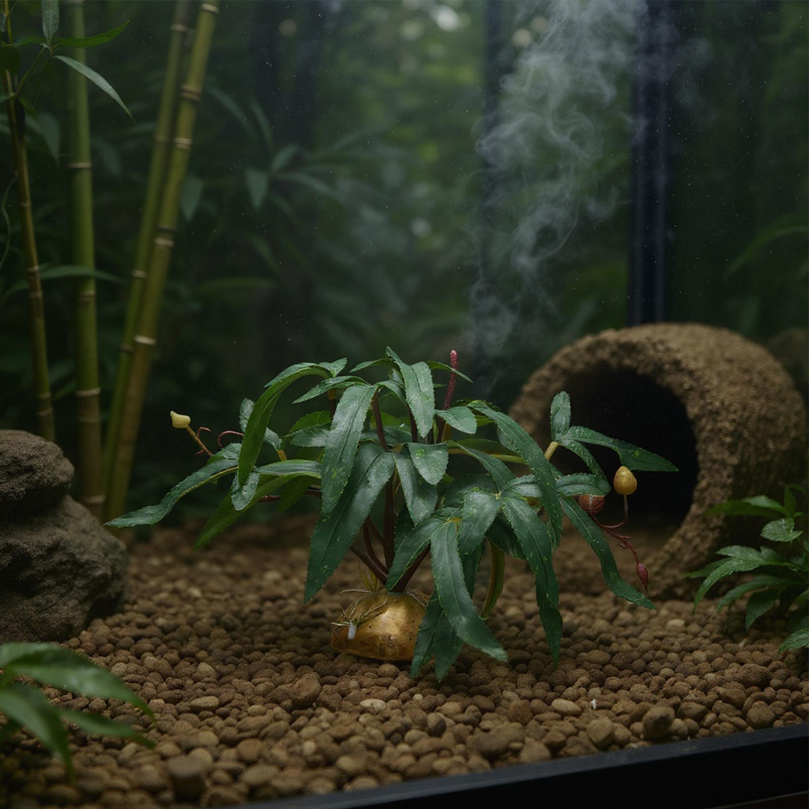 نباتات اصطناعية واقعية لتزيين  - مراجعة Aquarium For Planted Tank وسعره