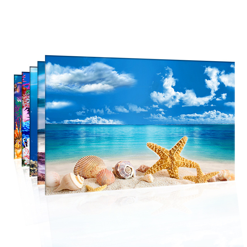 حوض السمك زخرفة خلفية ملصق خزا - مراجعة Planted Aquarium Wallpaper وسعره