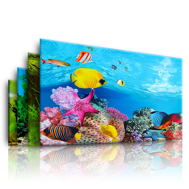 حوض السمك زخرفة خلفية ملصق خزا - مراجعة Planted Aquarium Wallpaper وسعره