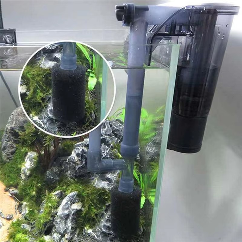 5 عبوات من إسفنجة الفلتر المسب - مراجعة Aquarium Planted Filter وسعره