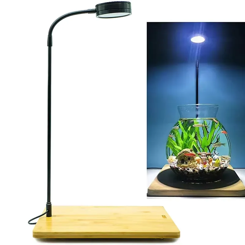 إضاءة LED كاملة الطيف مع لوحة  - مراجعة Planted Aquarium Betta وسعره