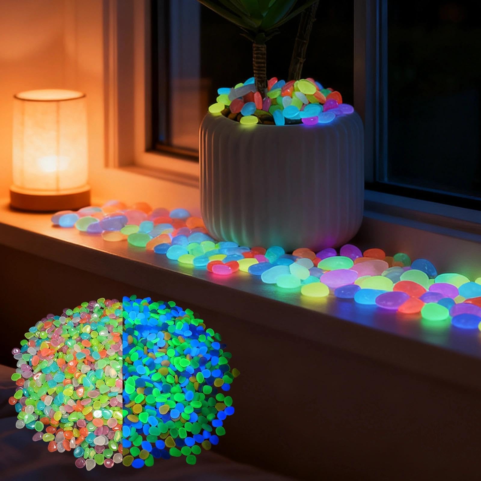 حصى متوهج في الظلام للنباتات ا - مراجعة Aquarium Plants وسعره