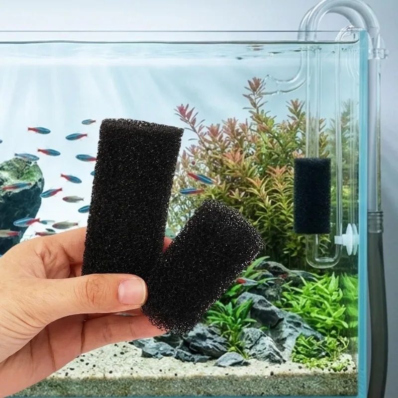 إسفنجة فلتر أولي 50/5x لحوض ال - مراجعة Aquarium Planted Filter وسعره