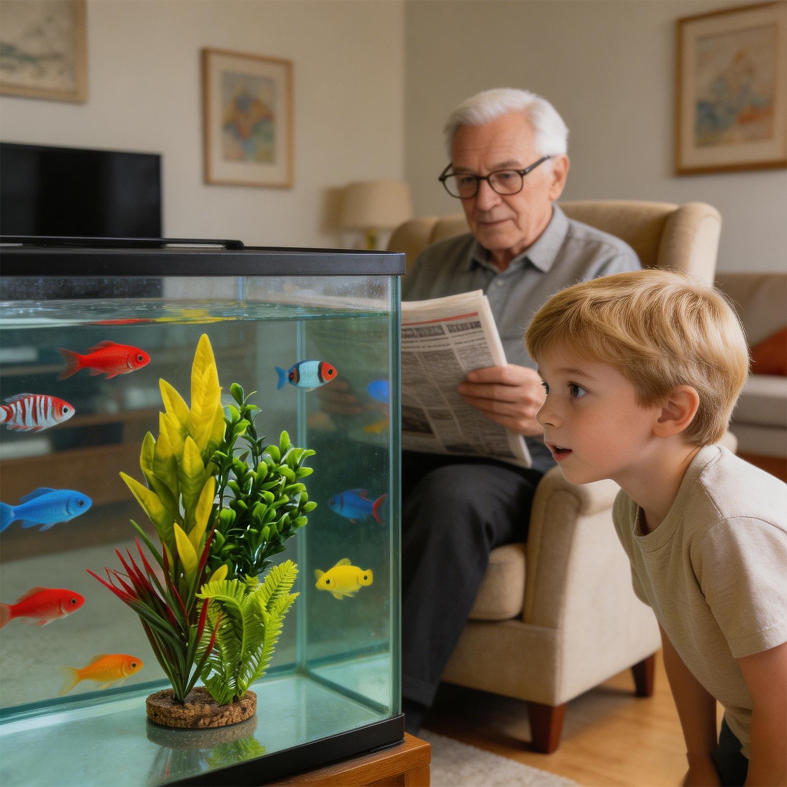 نباتات اصطناعية لتزيين أحواض ا - مراجعة Planted Aquarium Betta وسعره