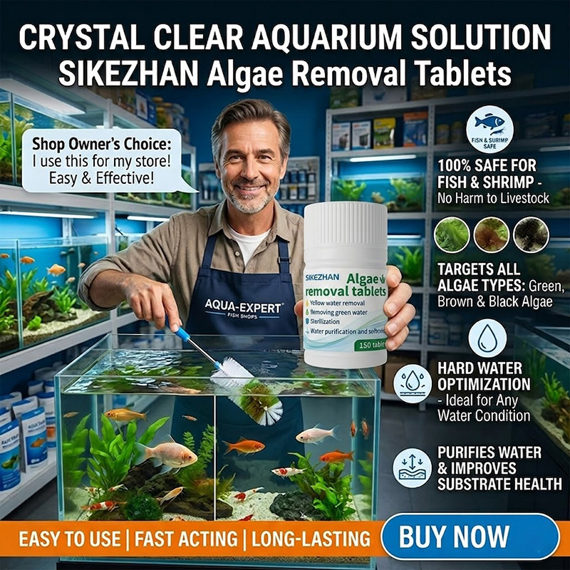 أقراص سريعة لإزالة الطحالب، من - مراجعة Planted Aquarium Algae Control وسعره