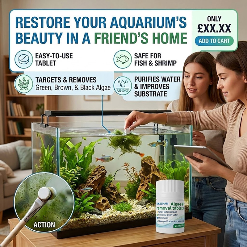 أقراص سريعة لإزالة الطحالب، من - مراجعة Planted Aquarium Algae Control وسعره