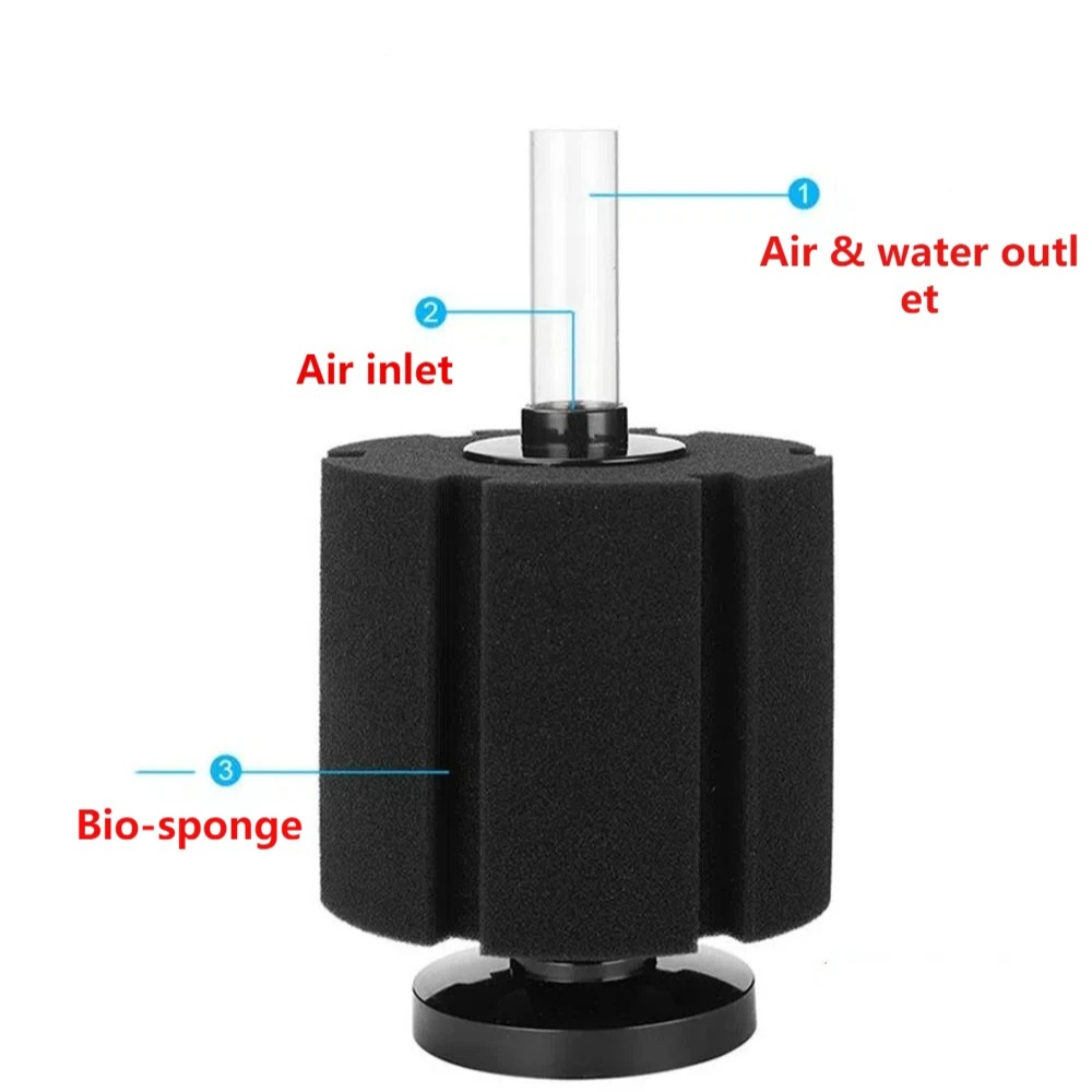 إسفنجة فلتر حوض السمك لمضخة هو - مراجعة Aquarium Planted Filter وسعره