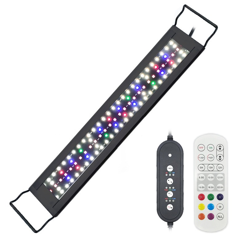 إضاءة LED لأحواض السمك بطيف كا - مراجعة Aquarium Plant Light Spectrum وسعره