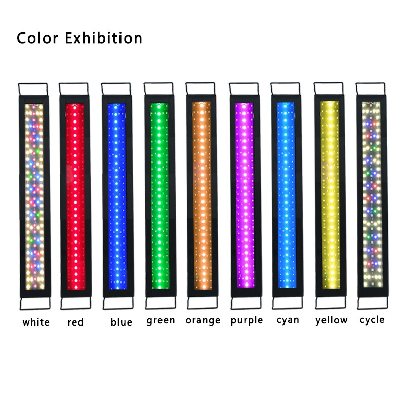 إضاءة LED لأحواض السمك بطيف كا - مراجعة Aquarium Plant Light Spectrum وسعره