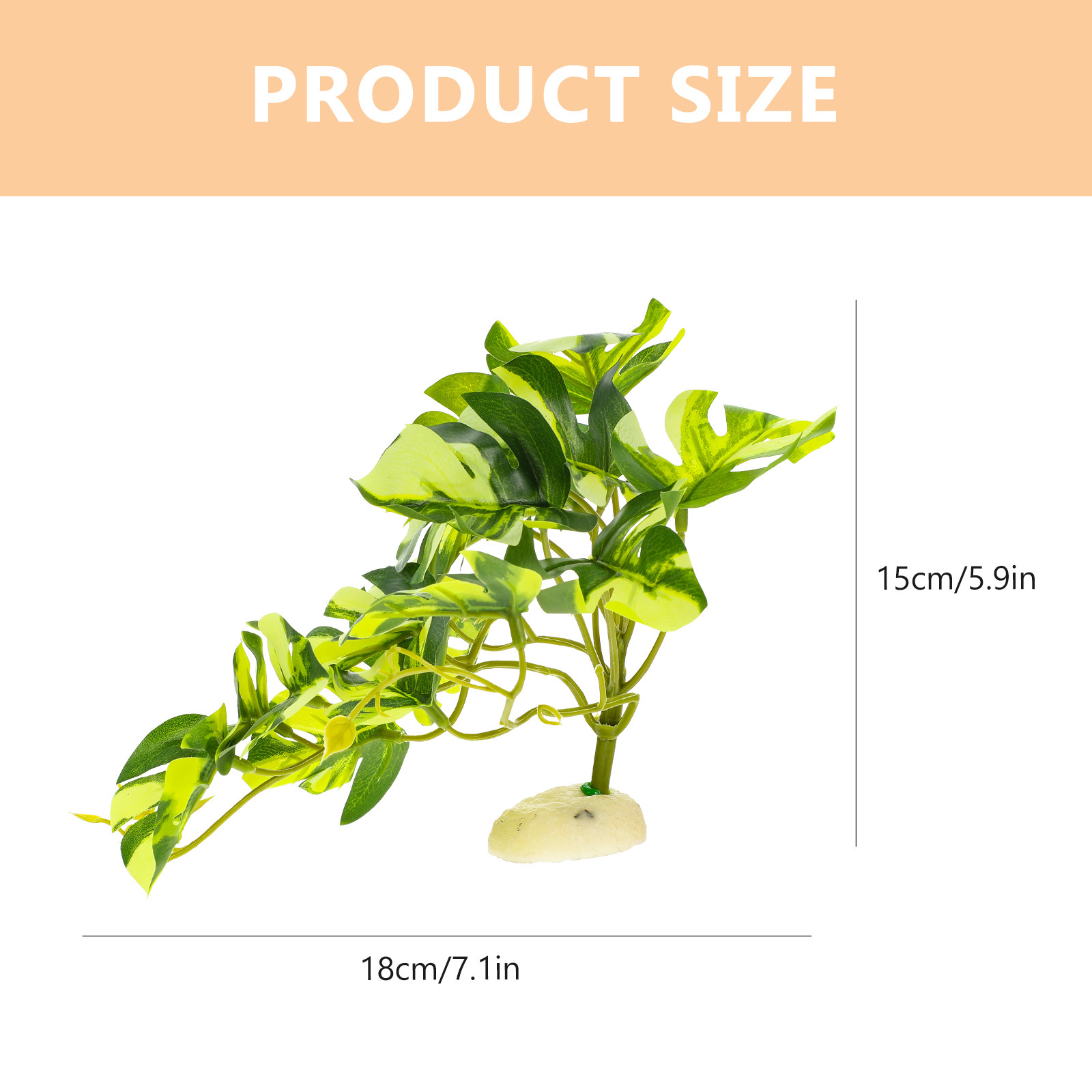 نبات اصطناعي واقعي من الراتنج  - مراجعة Aquarium For Planted Tank وسعره