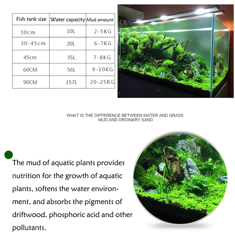 نباتات أحواض السمك ، التربة ،  - مراجعة Aquarium For Planted Tank وسعره