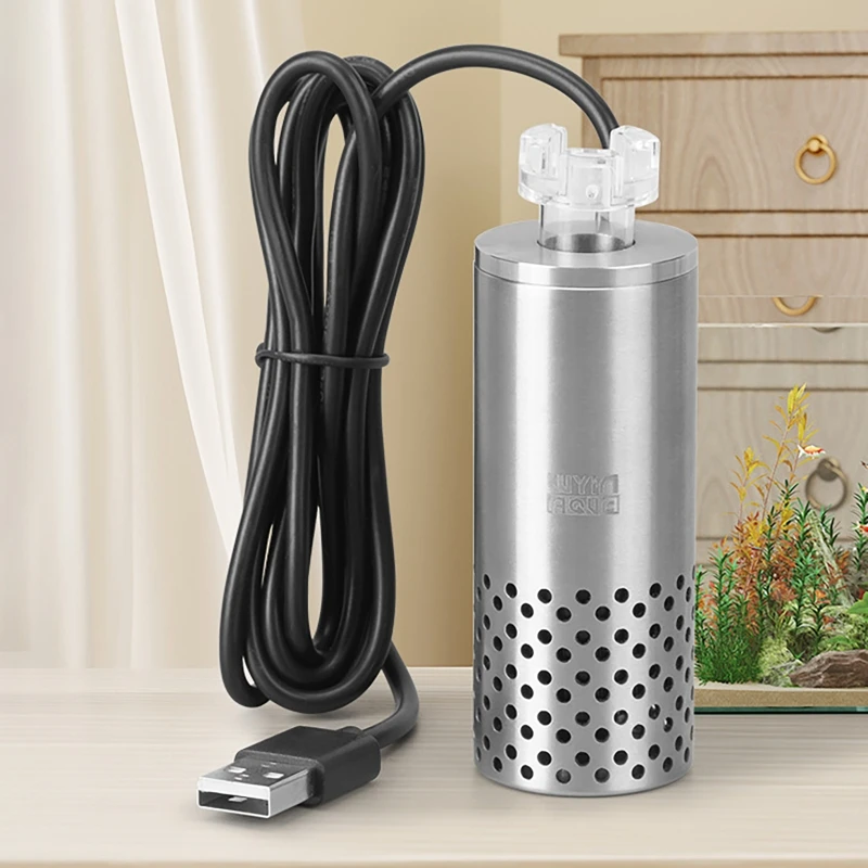 مزيل طبقة الزيت الكهربائي لحوض - مراجعة Aquarium Planted Filter وسعره