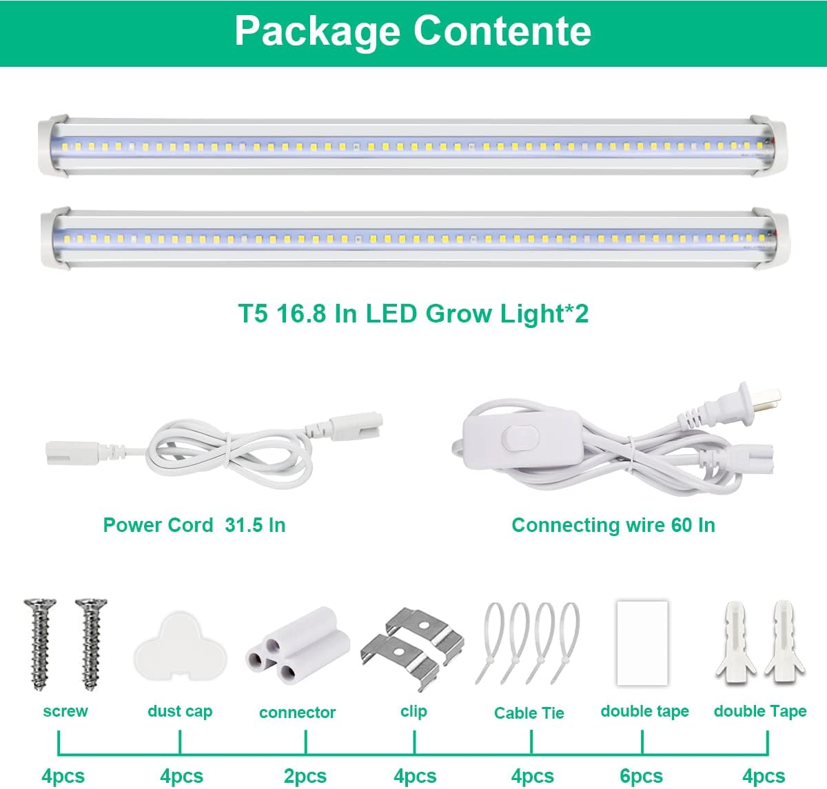 مصباح LED لنمو النباتات، إضاءة - مراجعة Aquarium Planted Seeds وسعره