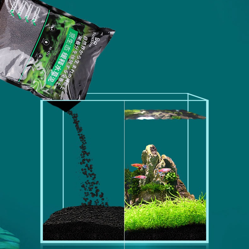 تربة حوض السمك من SUNSUN - ركي - مراجعة Aquarium For Planted Tank وسعره