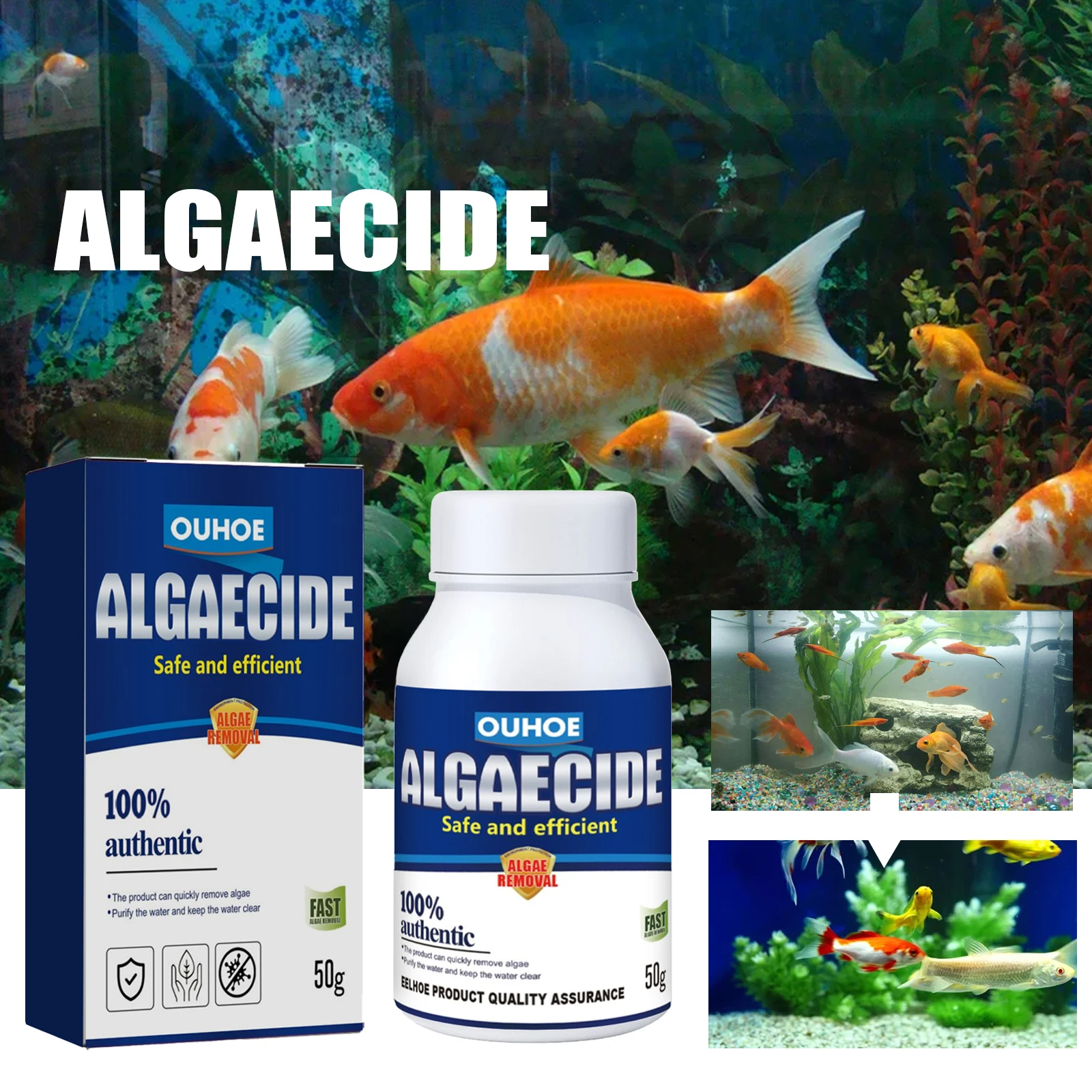 مزيل طحالب حوض السمك، تركيبة آ - مراجعة Planted Aquarium Algae Control وسعره