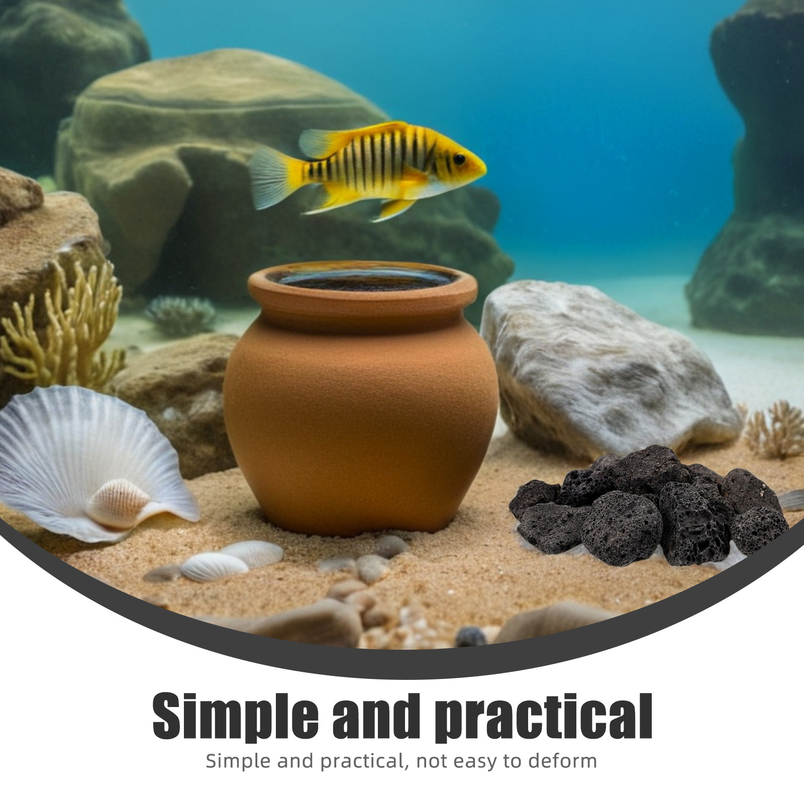 حزمة واحدة من أحجار الحمم البر - مراجعة Aquarium For Planted Tank وسعره