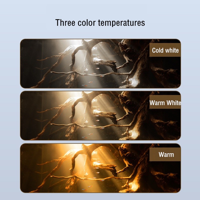 3 واط 5 واط 7 واط حوض السمك مص - مراجعة Aquarium Plant Light Spectrum وسعره