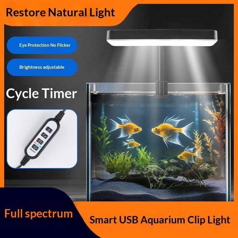 إضاءة LED كاملة الطيف لأحواض ا - مراجعة Aquarium Plant Light Spectrum وسعره