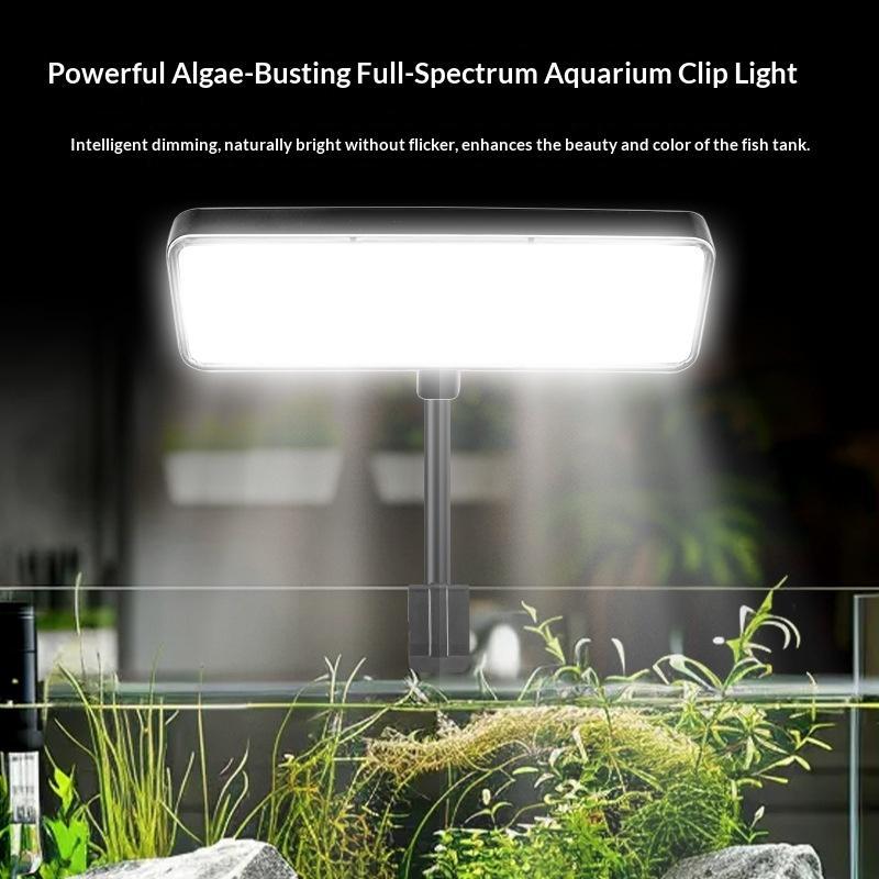 إضاءة LED كاملة الطيف لأحواض ا - مراجعة Aquarium Plant Light Spectrum وسعره