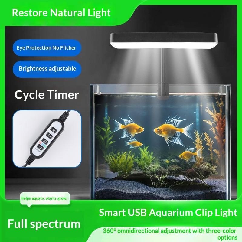 إضاءة LED كاملة الطيف لأحواض ا - مراجعة Aquarium Plant Light Spectrum وسعره